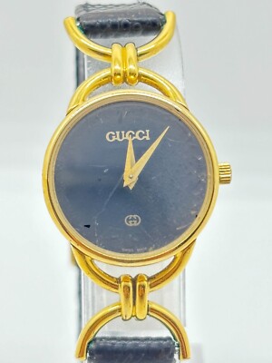 GUCCI 6000L Quartz Case size 23mm for Woman Vintage Watch Used