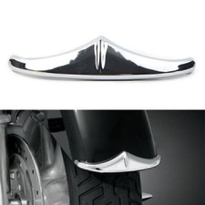 Front Fender Accent Leading Edge Tip Trim Replacement For Harley Davidson Chrome
