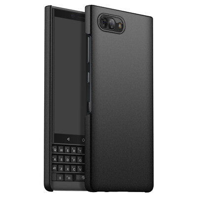 For BlackBerry KEY2 Hard PC Back Case Sandstone Matte Slim Cover