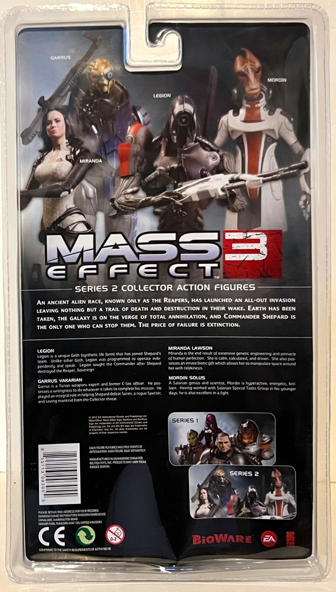 Mass Effect 3 Series 2 Collector Action Figure MORDIN SOLUS (Brand New) |  eBay Australia