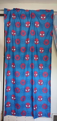 2er Set Marvel Super Hero Adventures Spiderman Vorhänge 42x86" Paneele