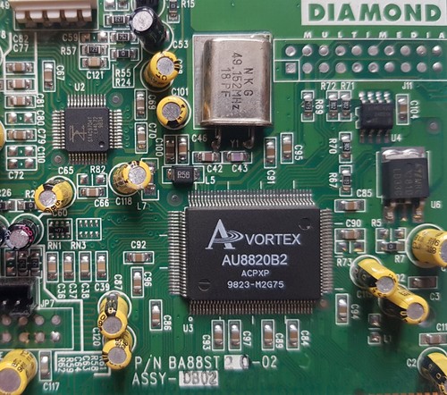 Aureal Vortex AU8820 Retrogaming PCI Sound Card DIAMOND - Picture 2 of 3