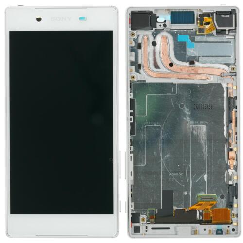 Sony Xperia Z5 E6653 E6603 Display LCD Touchscreen Glas Scheibe Rahmen weiß - Bild 1 von 1