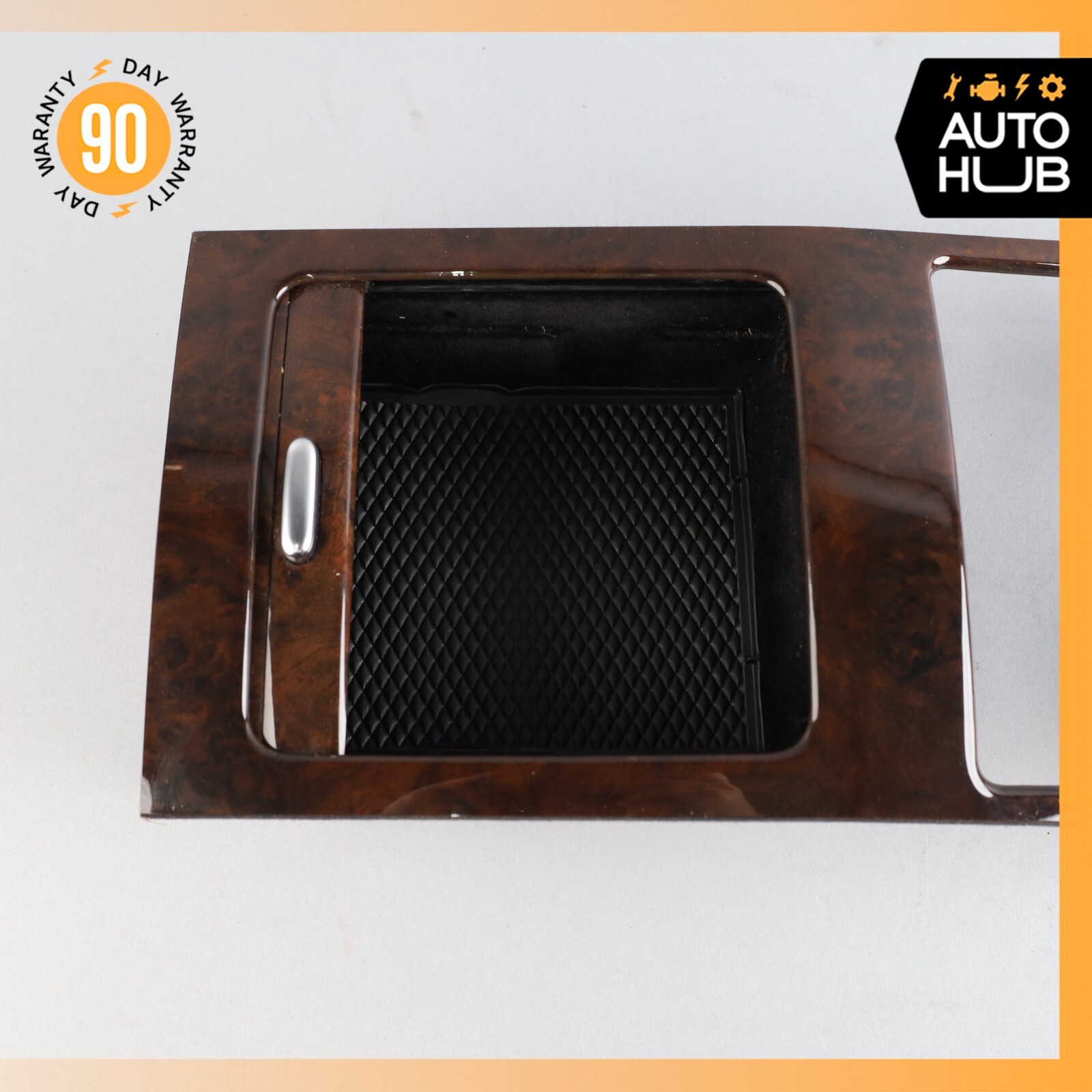 03-13 Bentley Continental GT GTC Center Console Shifter Trim Bezel Wood OEM 73k
