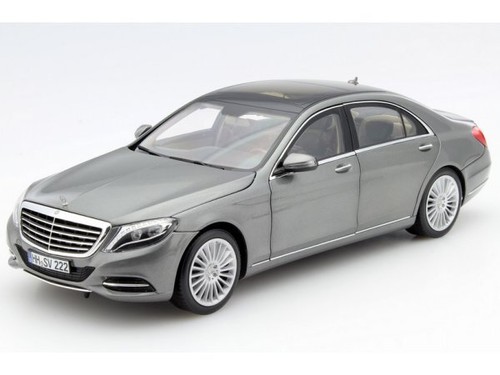 MB Mercedes Benz Clase S - 2013 - Plata iridio - Norev 1:18 - Imagen 2 de 2