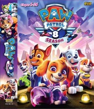 Paw Patrol Season 8 Animated Children's TV Series DVD English Sub Free Ship