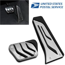 2X Pedal Brake Pedal Accelerator Pad Cover For BMW E82 1 Series Coupe 2007-2014