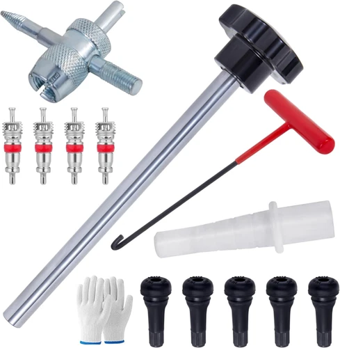 Tire Valve Stem Core Quickly Replacement Tool Kit for Cars, Trucks, Motorcycles - Picture 12 of 13