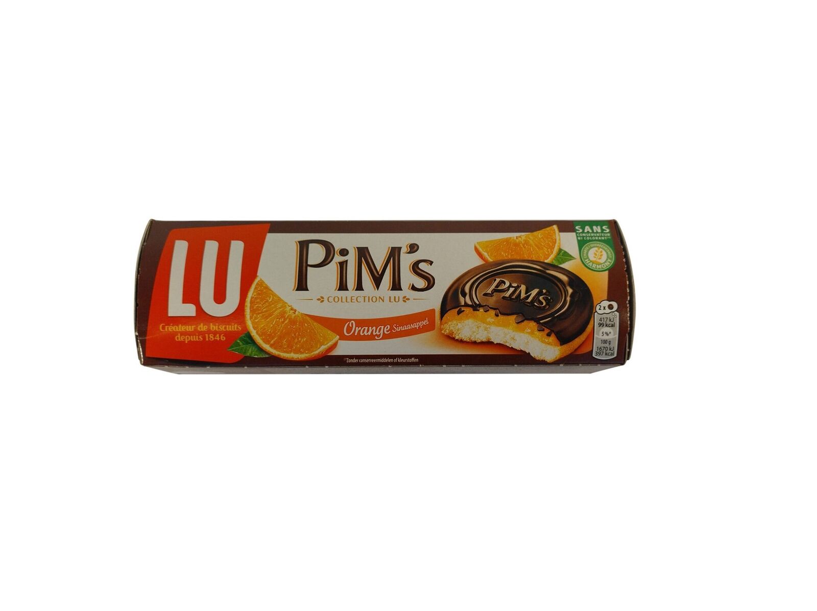 Biscuits orange PIM'S 3x150g LU - Kibo