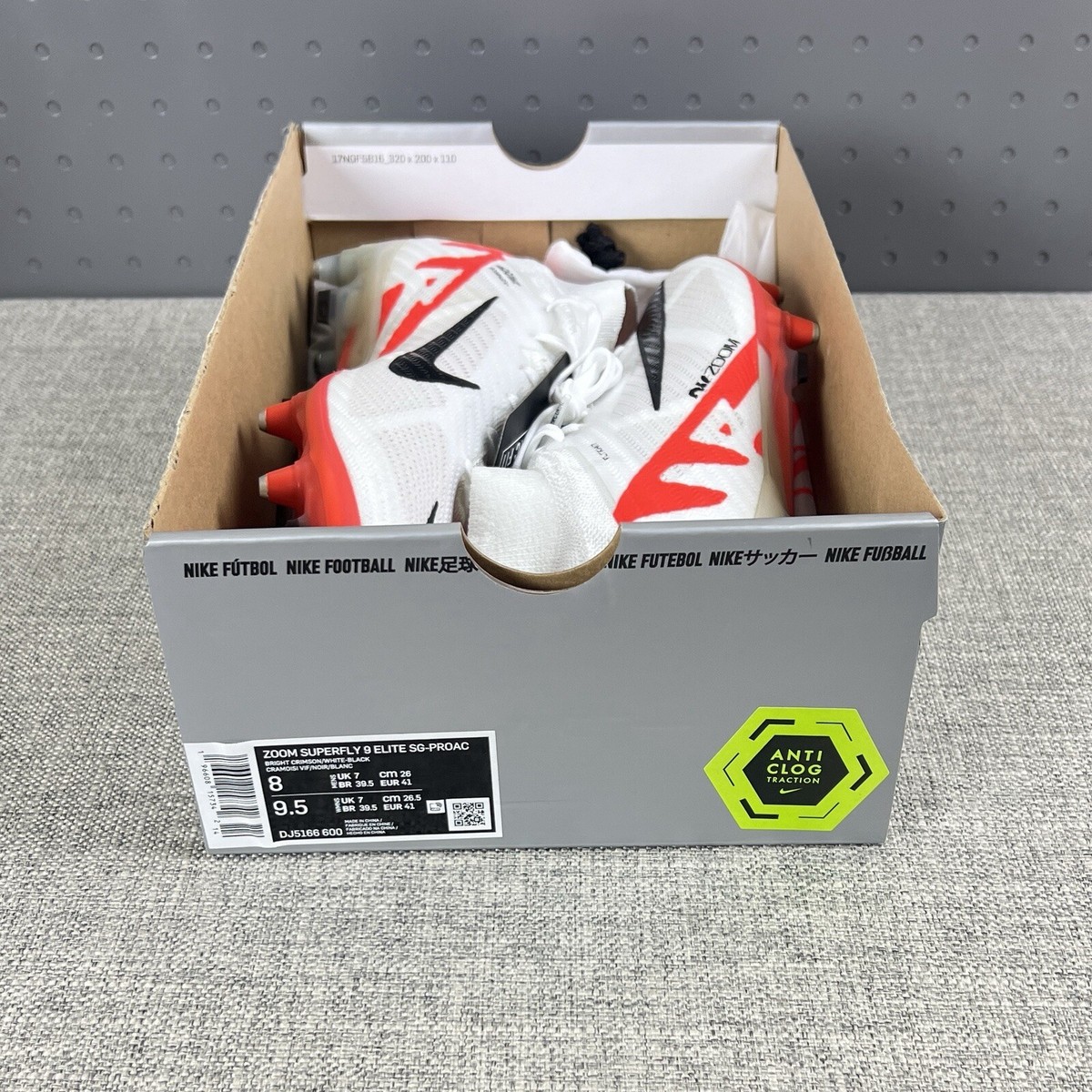Nike Mercurial Superfly 9 Elite SG-Pro AC Soccer DJ5166-600 - Men 8 / Women 9.5 soccer cleats Dj5166 600 Nike ZOOM SUPERFLY 9 ELITE SG-PROAC  main image 2