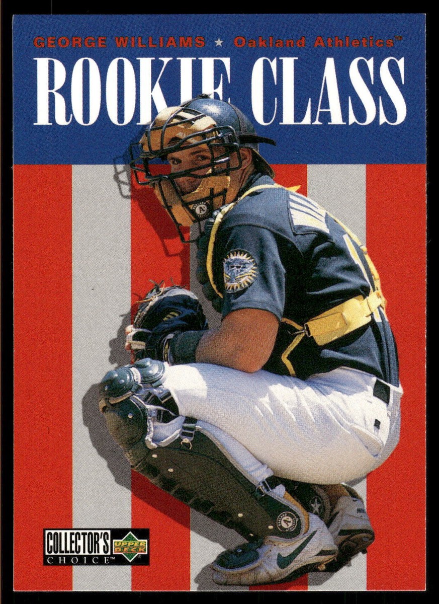 1996 Collector's Choice #36 George Williams Oakland Athletics