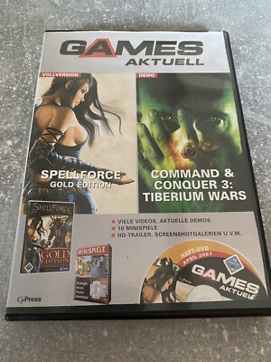 Games Aktuell April 2007 Command an Conquer 3 Tiberium Wars Spellforce Gold Edit