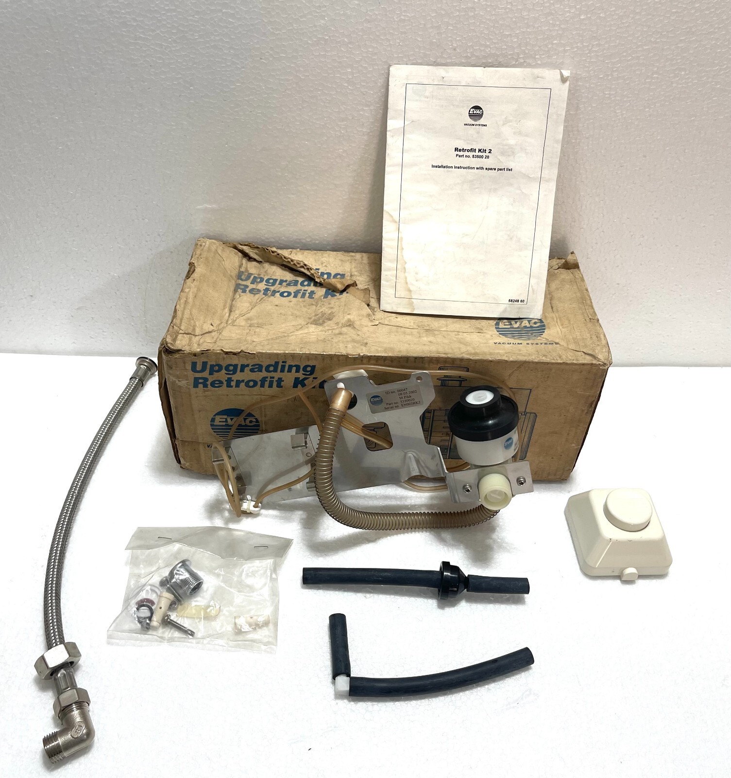 Válvula de agua Evac 5774000 con 5350020