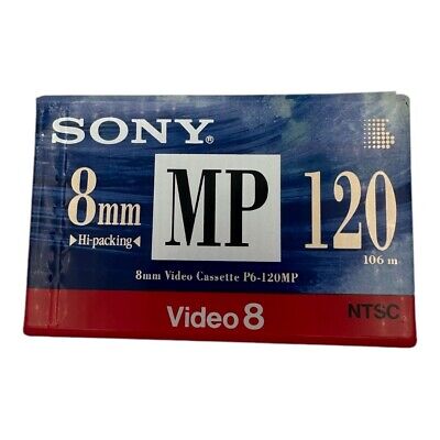 その他 SONY P6-120MPD SONY New 8mm Video Cassette Tape P6-120MP 120 Minutes NTSC