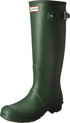 Hunter women's Rain boots Size 10 - Green NWT