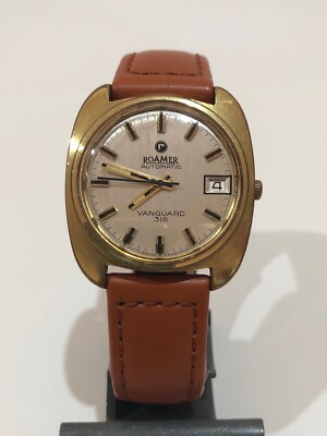 ROAMER VANGUARD 316 AUTOMATIC SWISS WATCH 1960 S