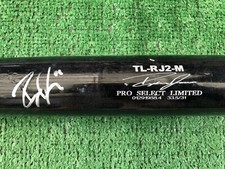 CHICAGO WHITE SOX RYDER JONES AUTOGRAPHED GAME USED BASEBALL BAT