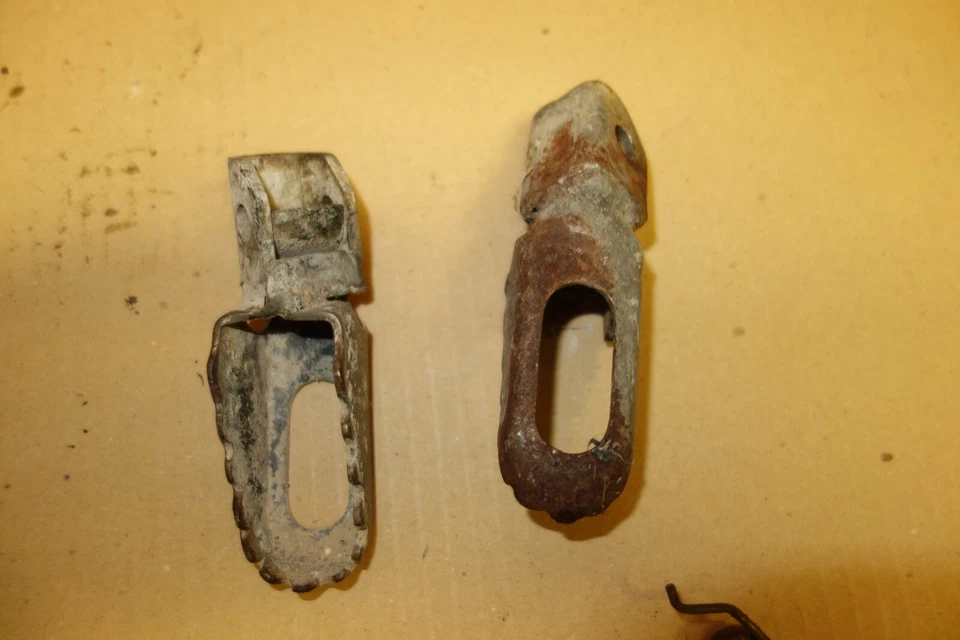 YAMAHA DT80 DT50 DT LC 17W набор подножек колышки водитель тела рама - Изображение 3 из 4