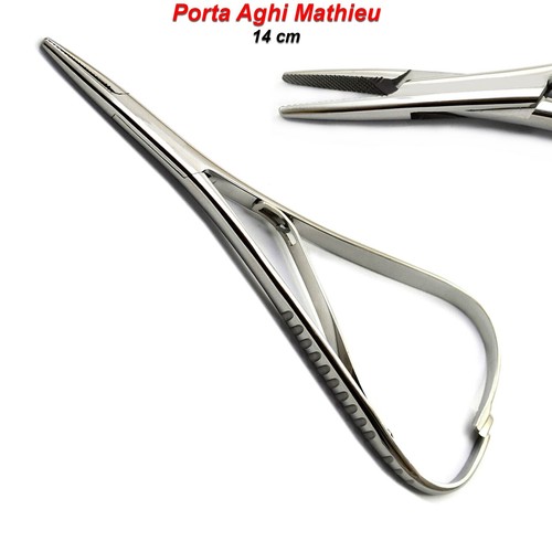 Porta Aghi Mathieu Pinze Legature Chirurgiche Dentali Strumenti per Ortodonzia - Imagen 2 de 3