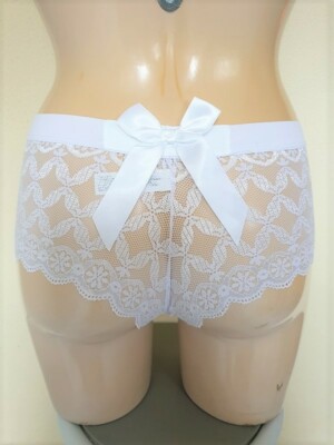 Shorty ESTHER QUEEN Modèle FLAVRA - Taille M - Couleur BLANC - Neuf Avec étiquettes (polyamide)