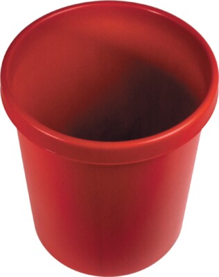 helit Papierkorb 'the german', 30 Liter, PE, rot