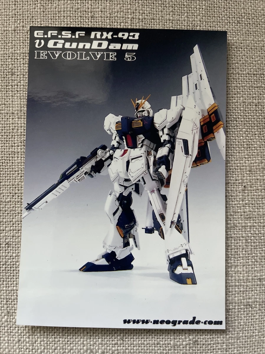 NEOGRADE E.F.S.F. RX-93 GUNDAM EVOLVE 5 RESIN KIT 1/144 NOS SUPER 