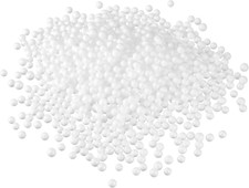 2 Packs 0.1" White Mini Polystyrene Foam Beads Ball round for the Arts, DIY Craf