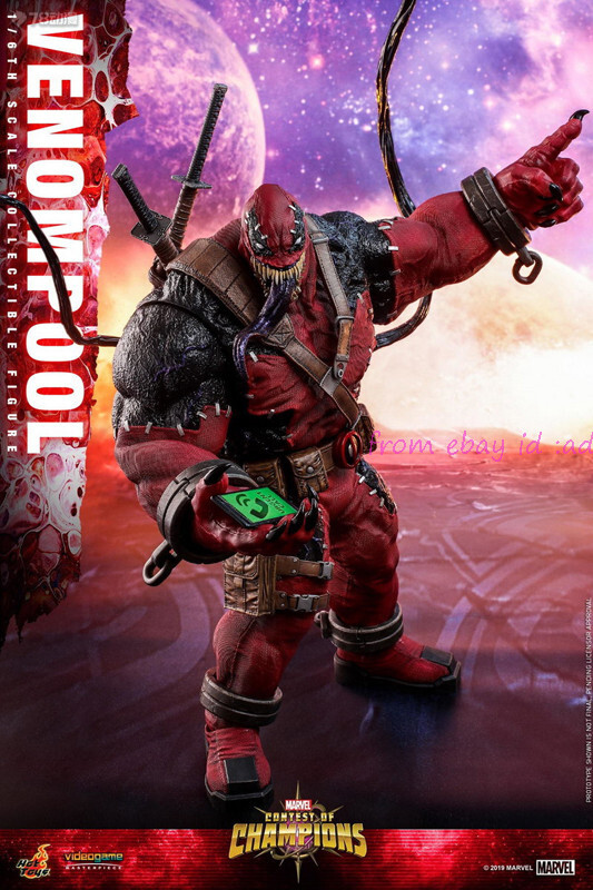 ひ*き様 hottoys 3体セット　（ヴェノムプール、ハーレイクイン、サノス） Perfect Hot Toys 1/6 Vgm35b Contest Of Champions Venompool Special