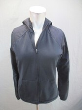 NIKE DRI-FIT Size M Womens Full Zip Fleece Lined Thumbhole Athletic Jacket 877