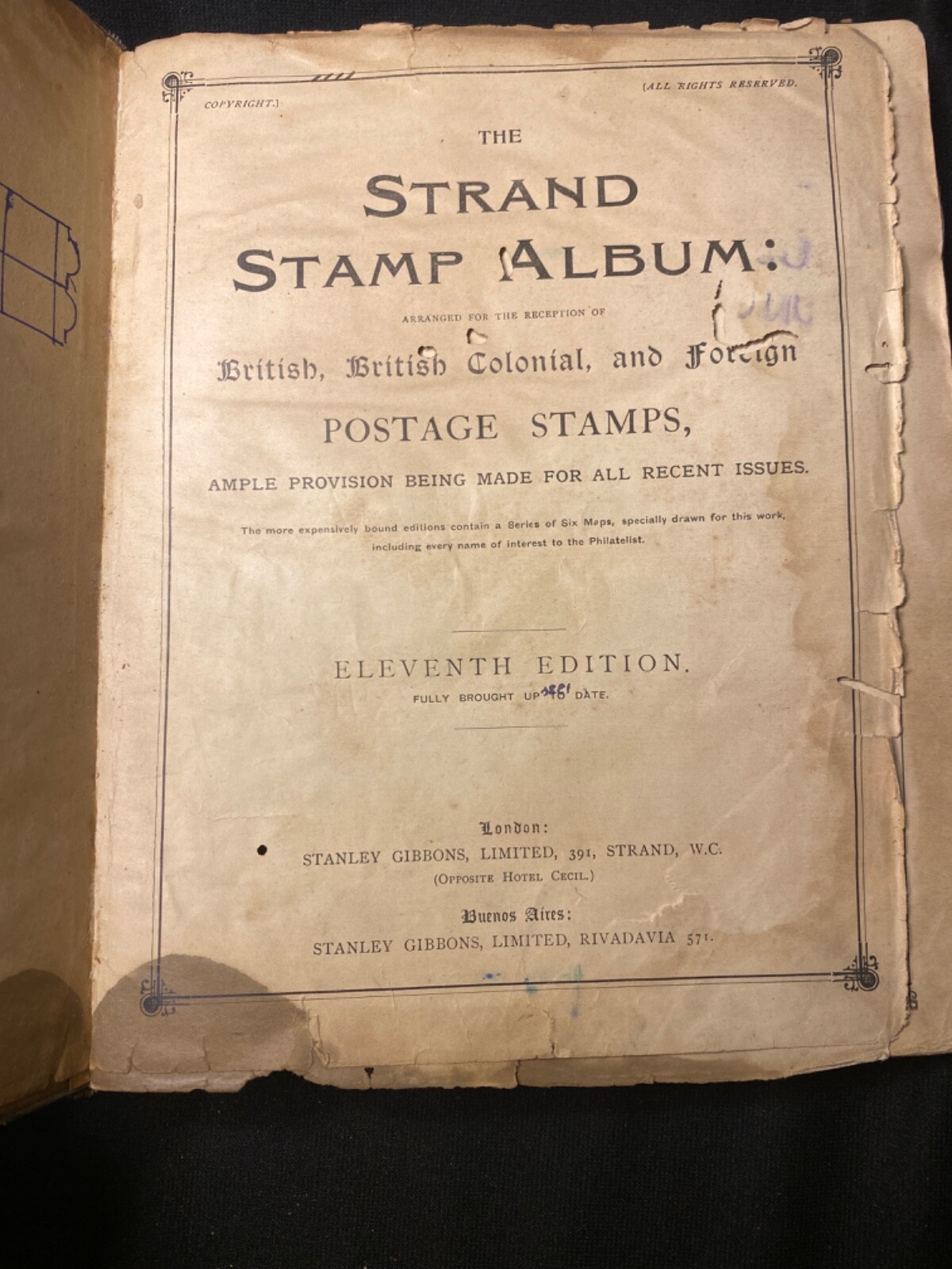 Tasmania (Australia) Postage Stamp 1899 2d Hobart with Launceston