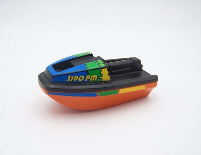 Playmobil (Z507) Sea - Jet Ski Black 3190 Pm Bandit Competition 3190 (Incomplete)