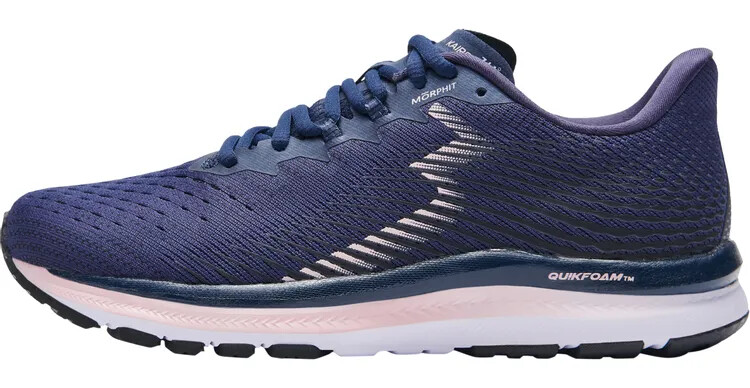 361 Degrees Women's Kairos Running Shoes, Black/Iris/Pink Clay, 11 B Medium US
