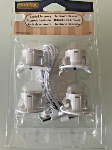lemax four led light string moonlander