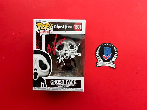 Matthew Lillard Skeet Ulrich signiert Ghostface Funko Pop Beckett Echtheitszertifikat 1607 Scream