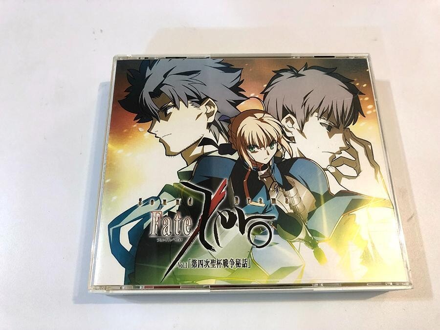SOUND DRAMA Fate zero vol．1、2 、3、4 Sound Drama Fate/Zero Soundtrack -update edition- Zero no