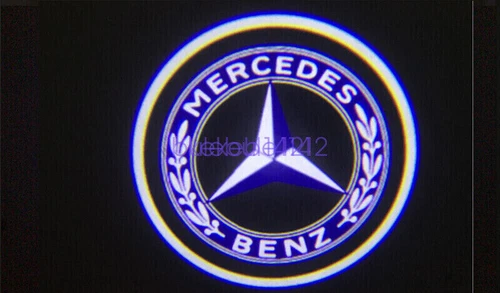 2x LED HD Tür Willkommen Projektor Licht Kit Mercedes C-Klasse W204 2008-2014 - Bild 37 von 38