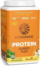 Sunwarrior Plant-Based Protein Powder with BCAAs | Superfood Powder, 1.65 lb
