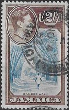 Timbre Flore (Bambou) Jamaïque 133 o - 79020FM