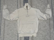 Ralph Lauren Rugby Ivory Color Pullover 1/4 Zip Sweater Women s Size XS