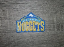Denver Nuggets Retro Basketball Embroidered Iron On Patch 3.5" x 2.5"