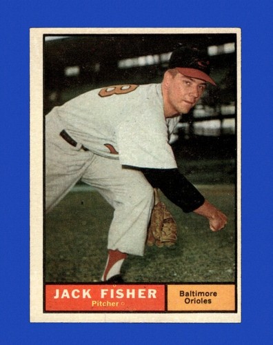 1961 Topps Set-Break #463 Jack Fisher EX-EXMINT *GMCARDS*