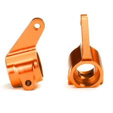 Traxxas 3636T Alum Steering Blocks 2 Orange : Bandit /Slash /Rustler /Stampede