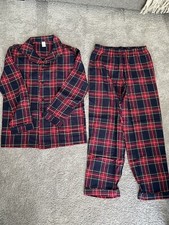 NEW Gymboree Women Navy Plaid Flannel Set Size Small Gymmies pajamas NEW w/tags