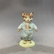 1989 Royal Albert Beatrix Potter Tom Kitten Figurine 3.5" H England