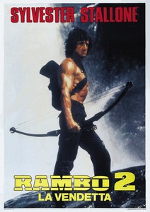 Rambo First Blood Part Ii 1985 Sylvester Stallone Movie Poster Print 4 Ebay