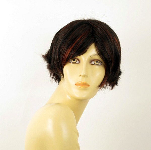 Perruque courte en cheveux naturels GABRIELLE pour illuminer vos soirées