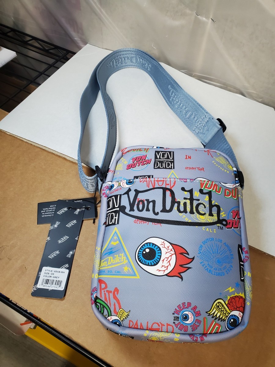 Von Dutch Jax Crossbody Bag New RARE SOLD OUT! Y2K Shoulder Purse