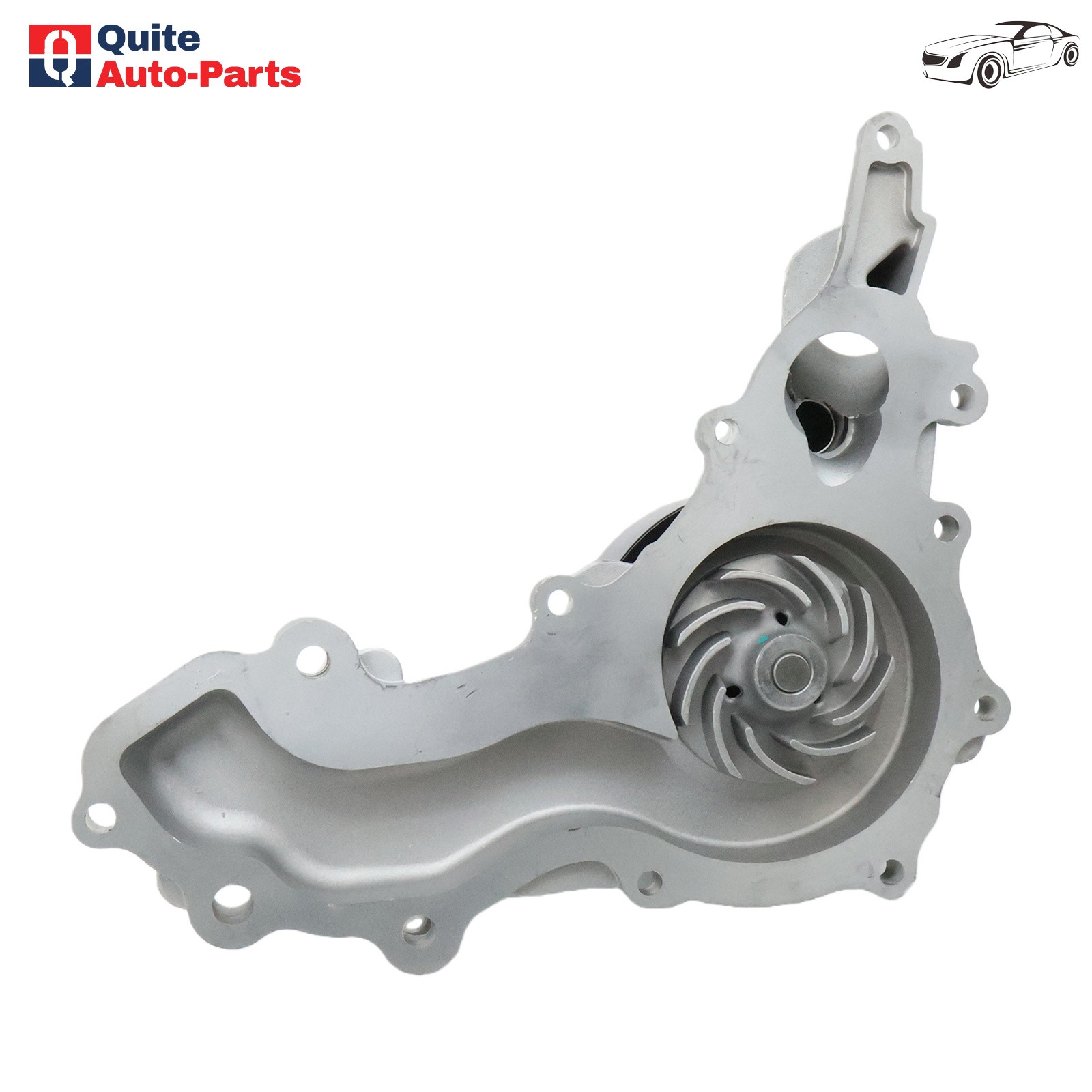 For Maserati Quattroporte Ghibli 3.0 V6 Engine Water Pump+Thermostat Housing USA