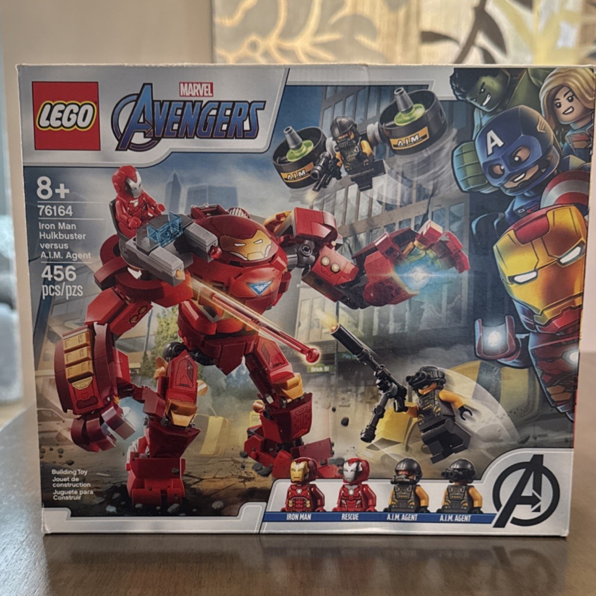 LEGO Marvel Iron Man Hulkbuster vs A.I.M. Agent 76164 Complete Set
