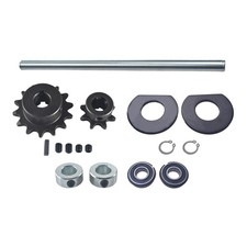 Complete Jackshaft Sprockets Kit 5/8" X 12" 40/41/420 Chain For Go Kart Minibike